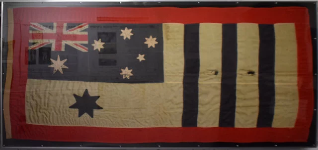 Australian War Bonds Honour Flag, awarded to Beaudesert district for raising more than their quota in 1918