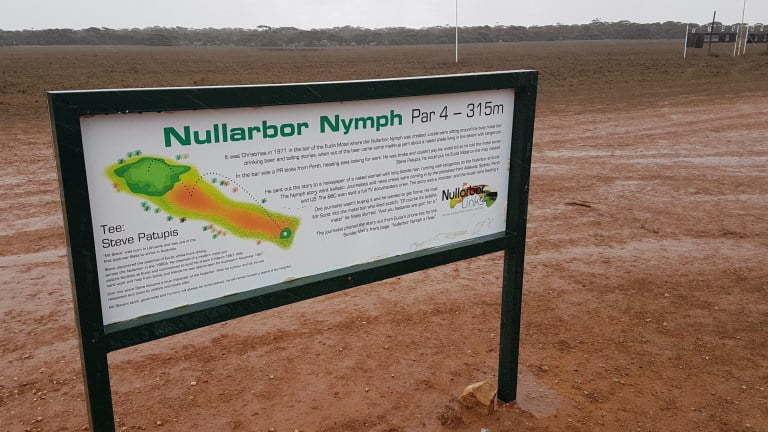 Nullarbor Links Golf Course Hole 7 Nullarbor Nymph