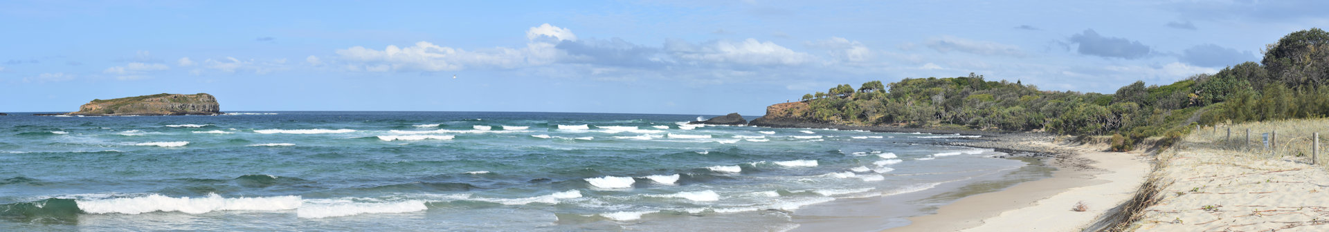 Fingal Head Beach Panorama