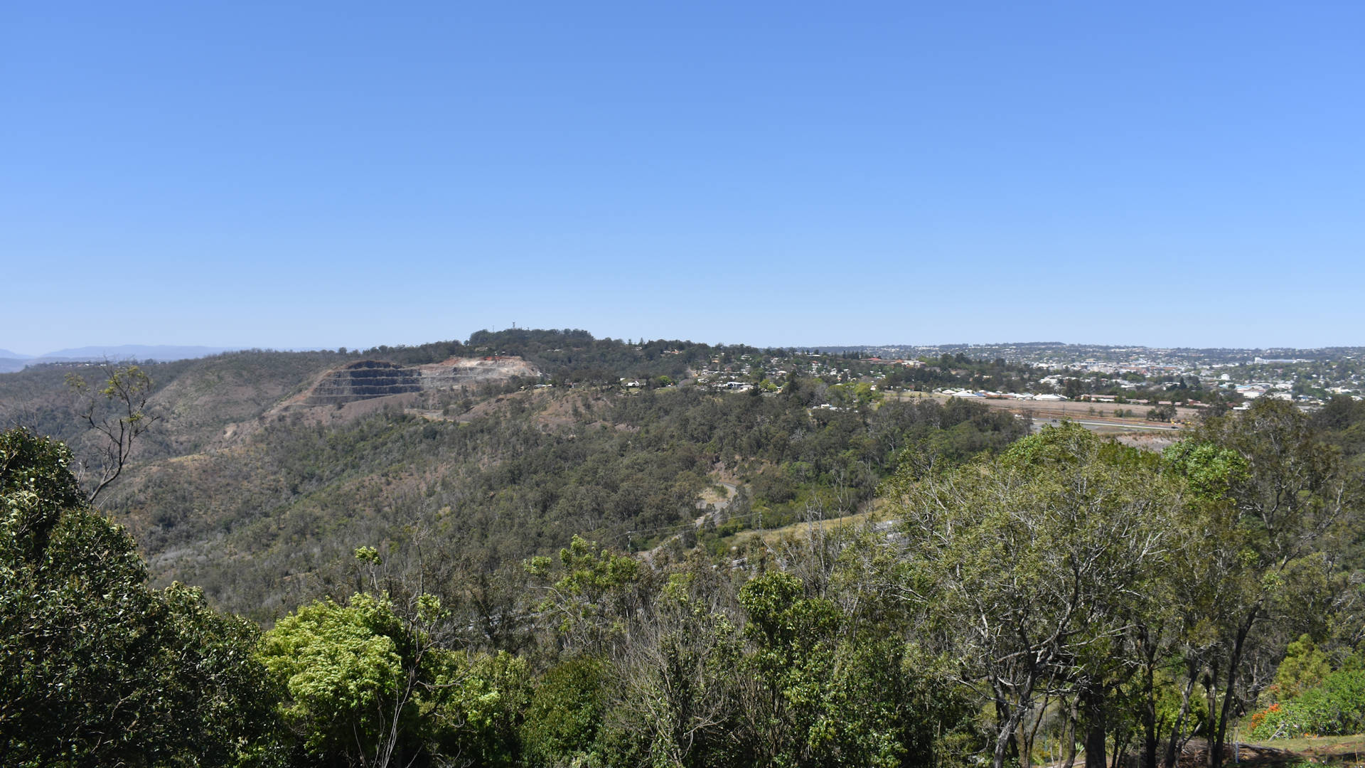 View from the Mount Kynoch Lookout