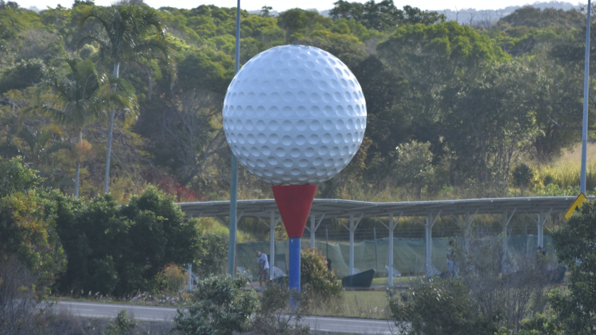 Big Golf Ball in Hervey Bay