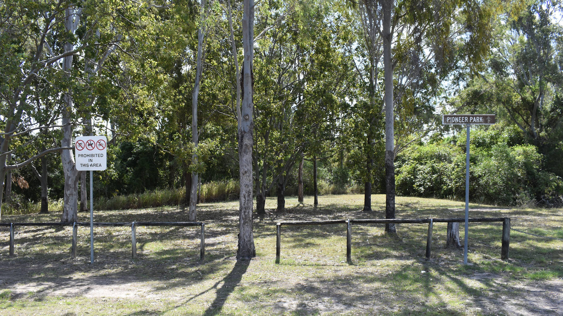 Park space at Pioneer Park on Serenity Drive in Maryborough