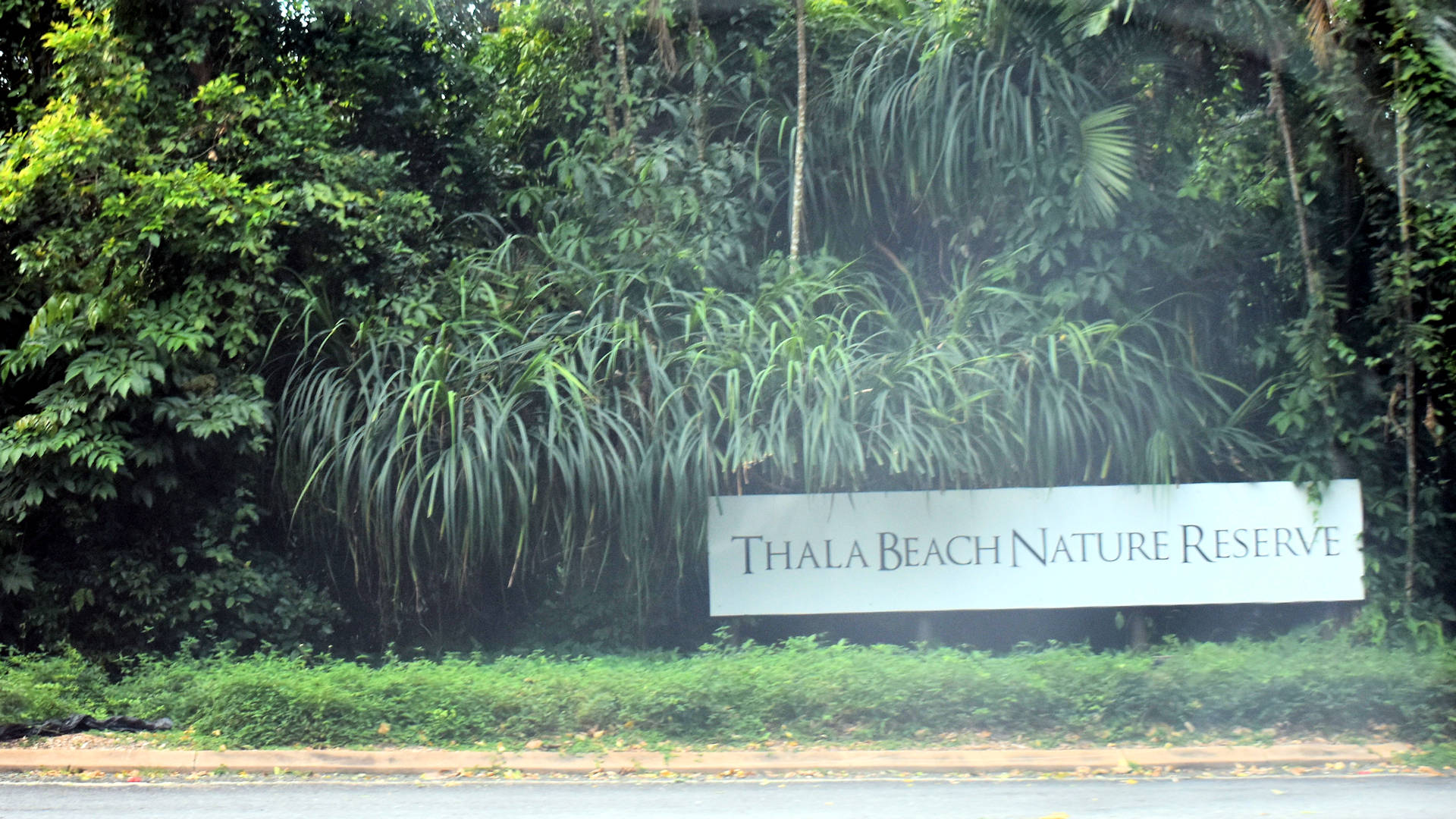 Entrance of Thala Beach Nature Reserve