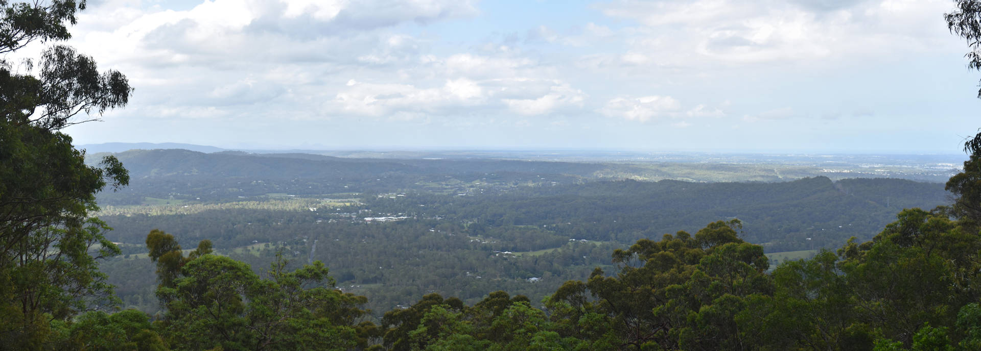 View from the main lookout at Camp Mountain on the Mt Nebo Tourist Drive