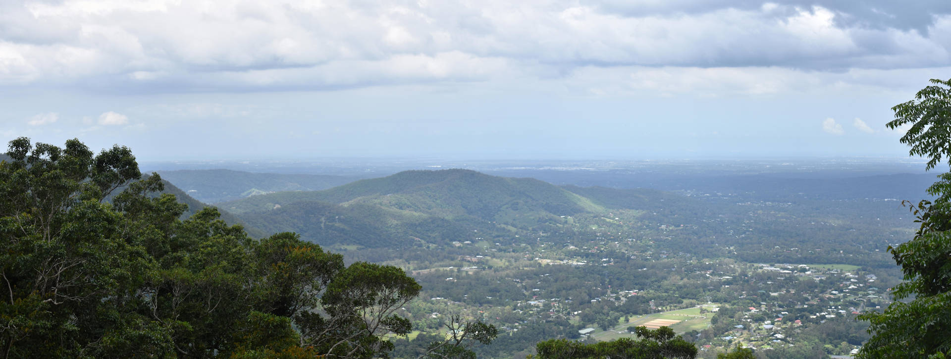 Mount Nebo Lookout at the end of the Morelia Walking Track, at Marorina in the D'Aguilar National Park