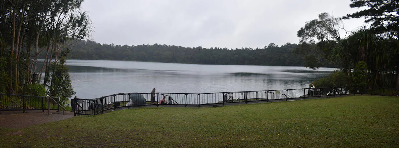 Main access to the water in Lake Eacham