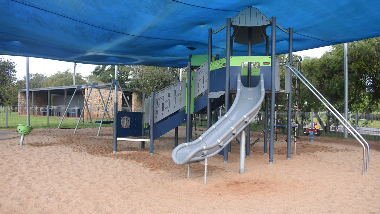 Playground at Lake Tinaroo day use area near Yungaburra